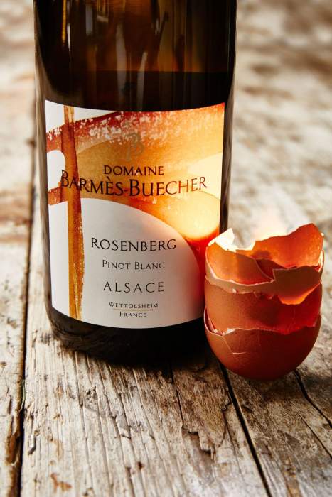 Domaine Barmès-Buecher en Alsace accord met et vin