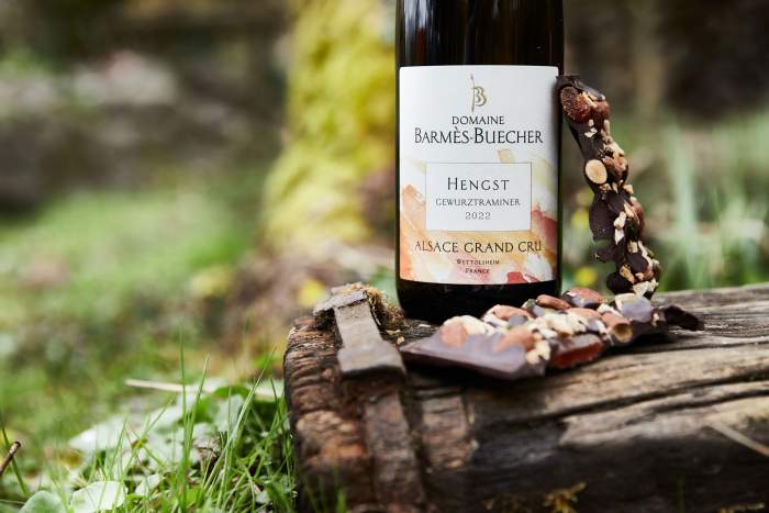 Domaine Barmès-Buecher en Alsace accord met et vin